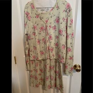 2 piece summer jersey/sweater material dress